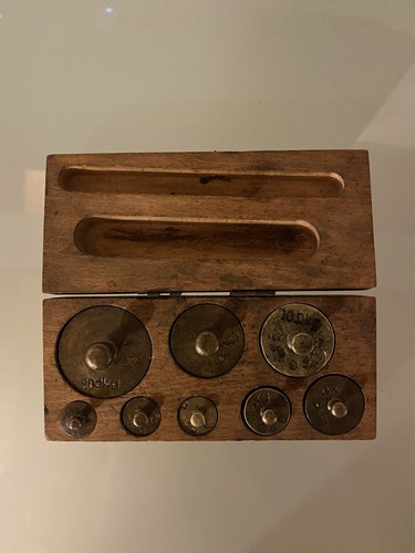 Set antichi epoca pesi in - set,
