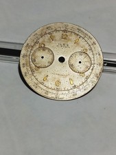 ILEX  Quadrante Dial  Chronograph Cream Water Damaged Ø 34,15