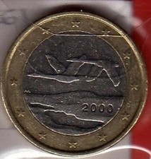 E361 Moneta Coin FINLANDIA: 1 euro 2000