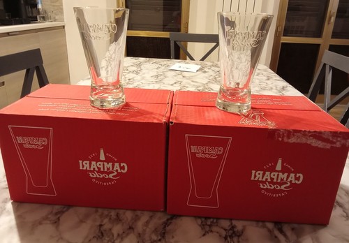 Bicchieri campari scatole 20 - campari,
