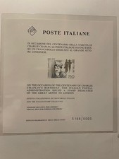 Repubblica 1989 foglietto Chaplin (CL420)