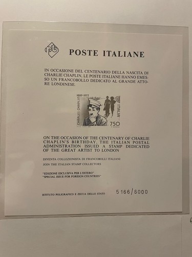 Repubblica 1989 foglietto