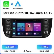RADIO 2 DIN 7" PER FIAT PUNTO EVO ANDROID GPS BLUETOOTH NAVIGATORE WI-FI CARPLAY