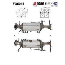As FD5015 Fuliggine Filtro