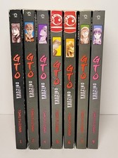GTO: Great Teacher Onizuka Vol 1, 2, 4, 5, 6, 7 e 9 lotto manga inglese RARO & FUORI PRODUZIONE