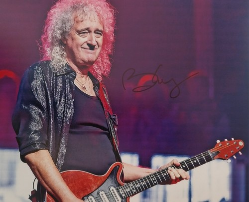 Brian may queen - queen, autograph