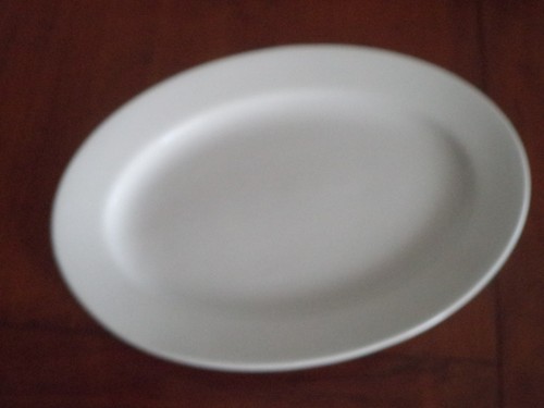 Antico piatto ovale portata - piatto,