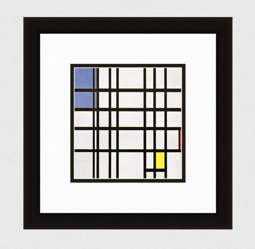1958 mondrian stampa epoca - stampa, a