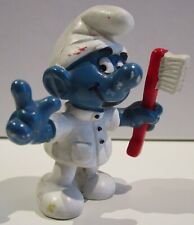 248-PUFFI-PUFFO DENTISTA-DENTIST-2.0209-HONG KONG © 1985 PEYO SCHLEICH Ⓢ-USATO