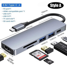 Adattatore Hub USB 3.0 Tipo C