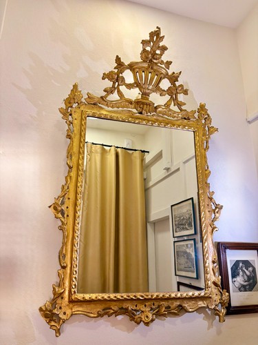 Importante specchiera legno - in,