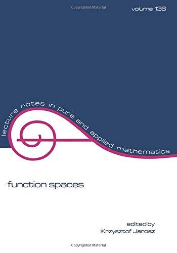 Function spaces lecture notes - spaces, (lecture