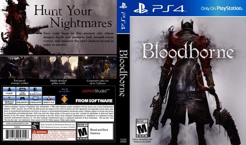 Bloodborne box art case - art,