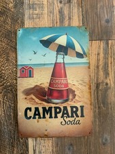 Insegna in metallo Campari