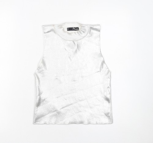 Camicia donna mng - mng, argento