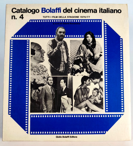 Catalogo bolaffi del - catalogo, cinema