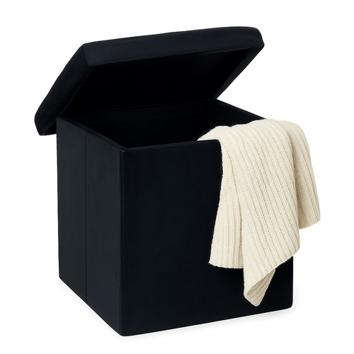 Pouf pieghevole velluto - pouf,