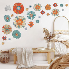 Wall Stickers Flowers Retro