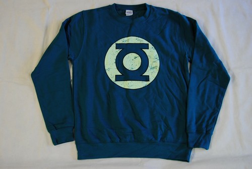 Felpa con logo - logo, distressed