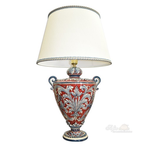 Ceramic vase table - , lamp