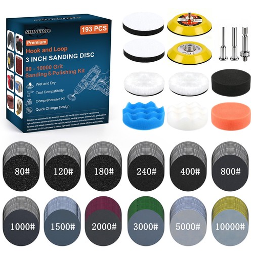 193pcs kit lucidatura - kit, 3