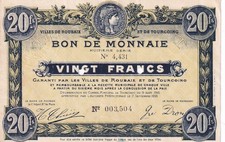 20 Francs - Ville -