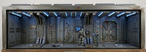 Diorama corridoio corridoio
