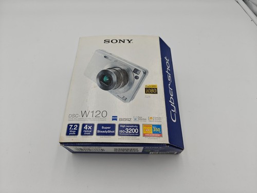 Sony cyber shot dsc w120 - sony, cyber-shot