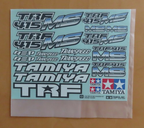 Kit telaio tamiya decal - kit, rc