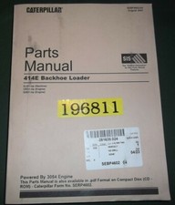 CAT CATERPILLAR 414E MANUALE PARTI ESCAVATORE RETROSCAVATORE S/N ELB1-UP