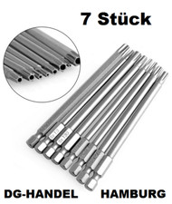 Set 7 pezzi punte Torx 100 mm