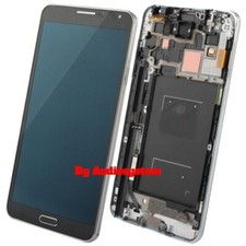 DISPLAY LCD+TOUCH SCREEN +FRAME SAMSUNG GALAXY NOTE 3 SM-N9005 NERO VETRO GRIGIO