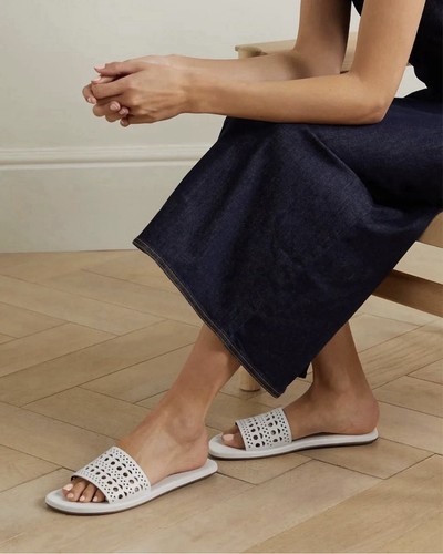 Alaia diapositive pelle - in,