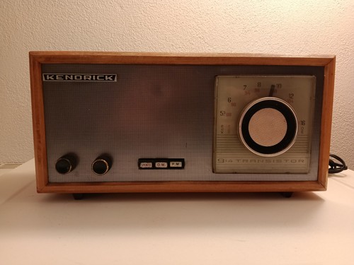 Radio vintage kendrick - vintage, 'kendrick