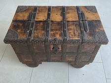 FORZIERE BAULE LEGNO CON