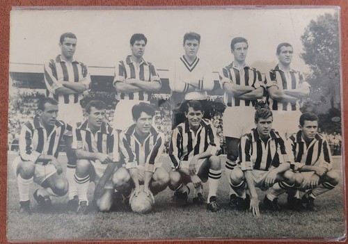 Cartolina formazione squadra - cartolina,