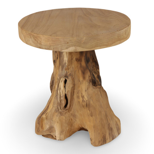 Arrotondato tavolino 40x45cm - arrotondato,