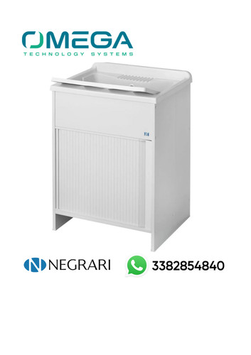 Lavatoio pvc bianco 60x50 con - pvc,