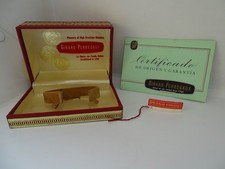 Scatola orologio Girard Perregaux e garanzia vuota, vintage anni 60 
