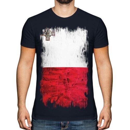 Malta grunge bandiera uomo - grunge,