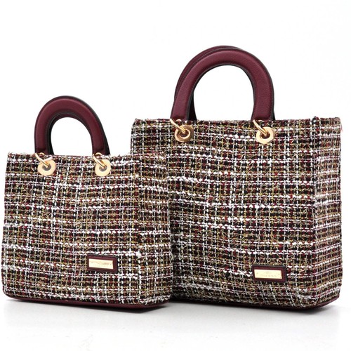 Borsa charro tessuto - borsa, tweed