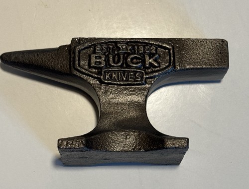 Buck knives est - 1902, incudine