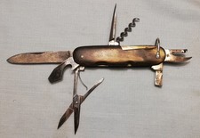 Coltello pieghevole vintage "ED. Coltello tascabile WUNSTHOF-SOLINGEN" XX° secolo