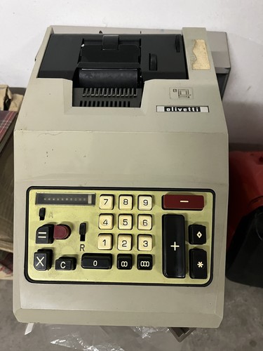 Cassa calcolatrice olivetti - cassa,