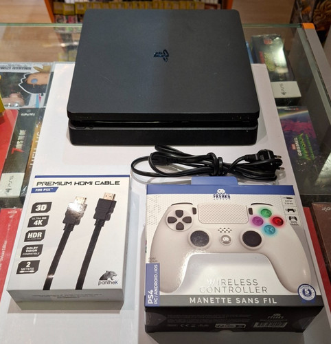 Console playstation slim - playstation, 500