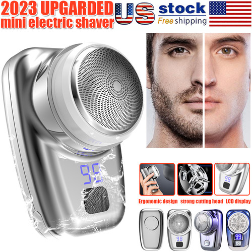 Portable electric razor led - electric,