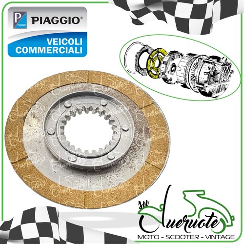 Disco frizione per ape - disco,
