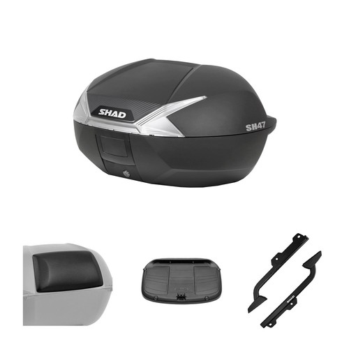 Kit shad bauletto sh47 bianco - shad,