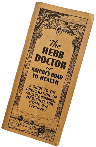 Vtg 1938 herb doctor nature - doctor, nature's