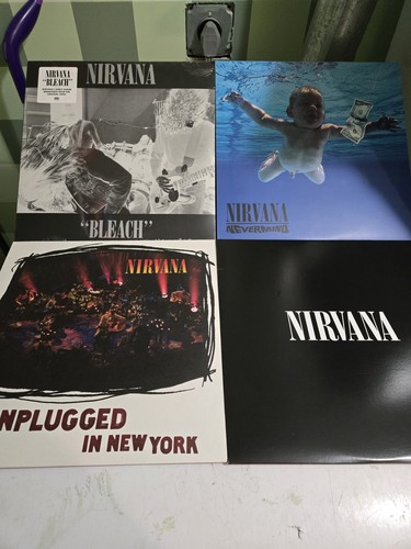 Nirvana vinyl lot - lot, bundle